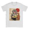 Baby Monkey Punch RaUnisex TShirt for Unisex Novelty Pure Cotton Tees Round Collar Short Sleeve T Shirt Birthday Present Clothes