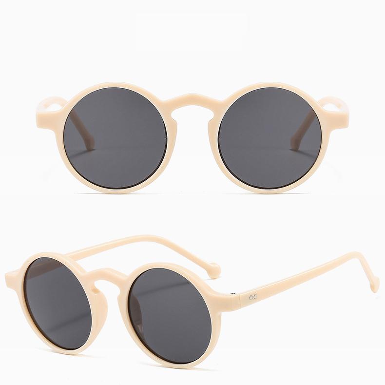 Солнцезащитные очки, винтажные, популярные очки для вождения, классические круглые, в маленькой оправе, унисекс, для женщин и мужчин, нежные ювелирные изделия