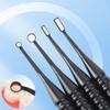 Dental Micro Mouth Mirror 2mm/3mm/5mm Anti-fog Reflector Odontoscope Multifunction Checking Oral Detachable Handle