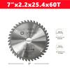1 шт. пильное полотно для деревообработки TCT 4/6/7/8 дюймов 30T/40T/60Tмногофункциональный круглый отрезной диск для резки инструментов для резки древесины