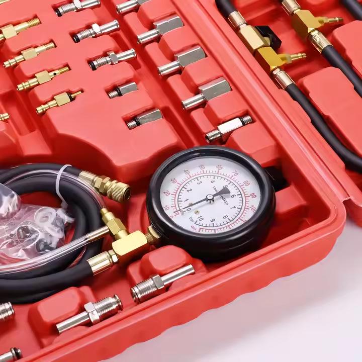 TU-443 Car Fuel Injection Pressure Gauge for Auto Repair