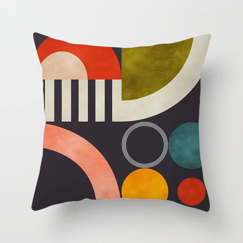 Наволочки с принтом, декоративные чехлы для автомобильных диванов, наволочки для кровати, чешские подушки, домашний декор, розовый плед