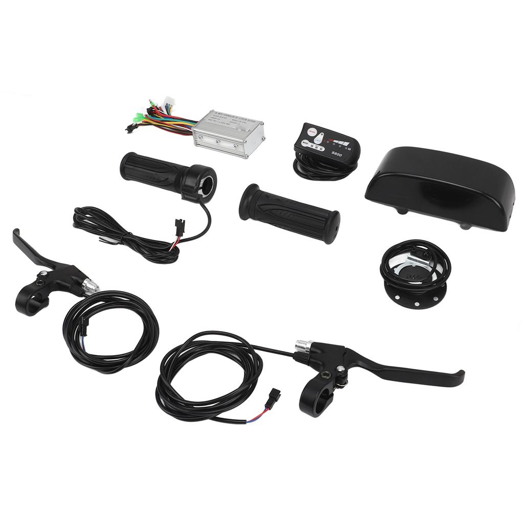 Комплект для переоборудования электрического велосипеда S800 Панель 15A Контроллер Ручка тормоза и поворотная рукоятка для 250 Вт