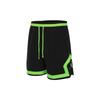 Lace-Up Fashion Comfortable Versatile Color-Block Three-Quarter Casual Shorts Men Shorts Black Green FQ2990-014