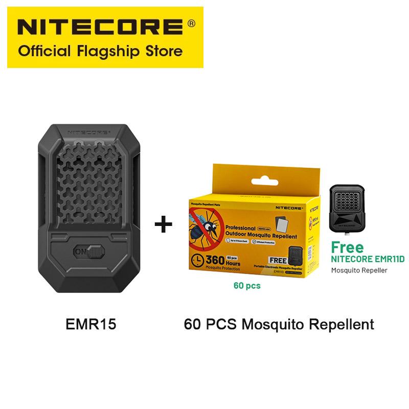 NITECORE EMR15 Portable Electronic Repeller 16ft USB-C Charging for Camping fishing Night Running Walk The Dog Trekking Sleep