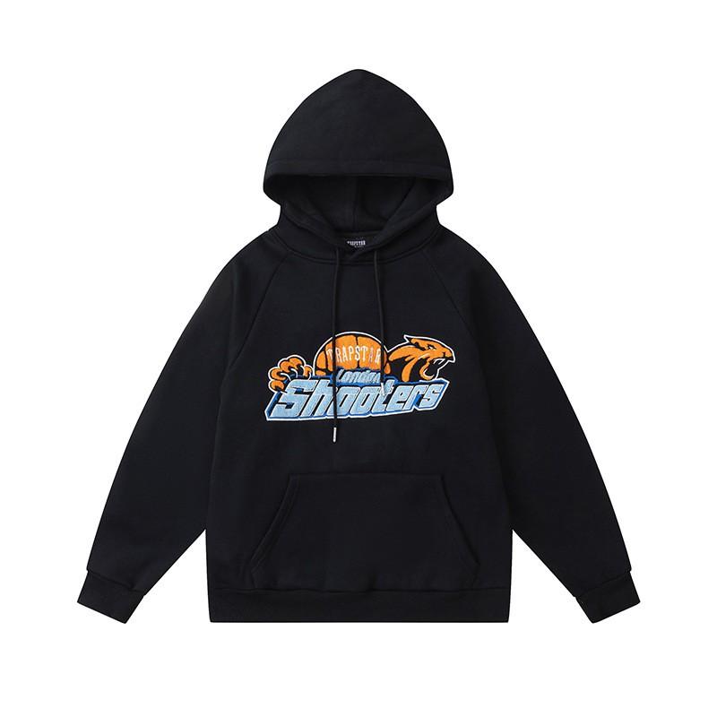 Unisex Streetwear Hooded Sweatshirt Jogger Set Cotton Fleece Lined Winter Outfit Teens