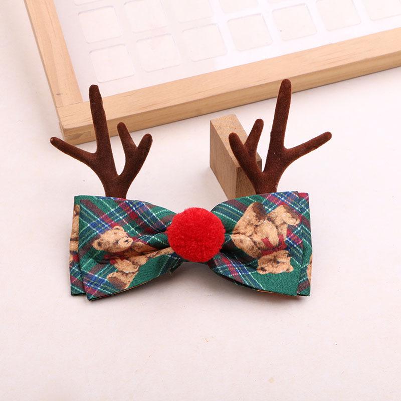 DIY Christmas Hair Clips: Antler, Sequin, and Bow Embellishments for Kids