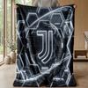 Juventus FC Theme blanket Soft Flannel Blanket Plush Throw Blanket Cozy Sofa Bed Blanket for Home Decor