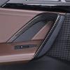 Для BMW X1 2023 2024 2025 Отделка накладки на полоску подлокотника внутренней двери из углеродного волокна 4 шт.