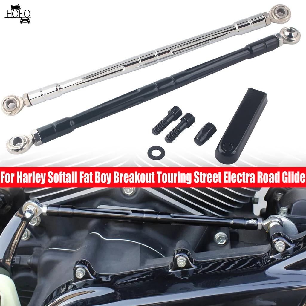 Мотоцикл ЧПУ CUT Рычаг переключения передач Round Rod Для Harley Softail Fat Boy Breakout Touring Street Electra Road Glide