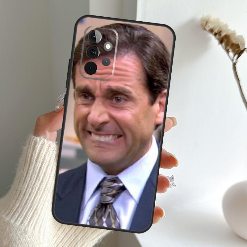 The Office Michael Scott Case For Samsung Galaxy A13 A33 A53 A06 A17 A56 A36 A26 A16 A15 A35 A55 A34 A54 A52 A12 A32