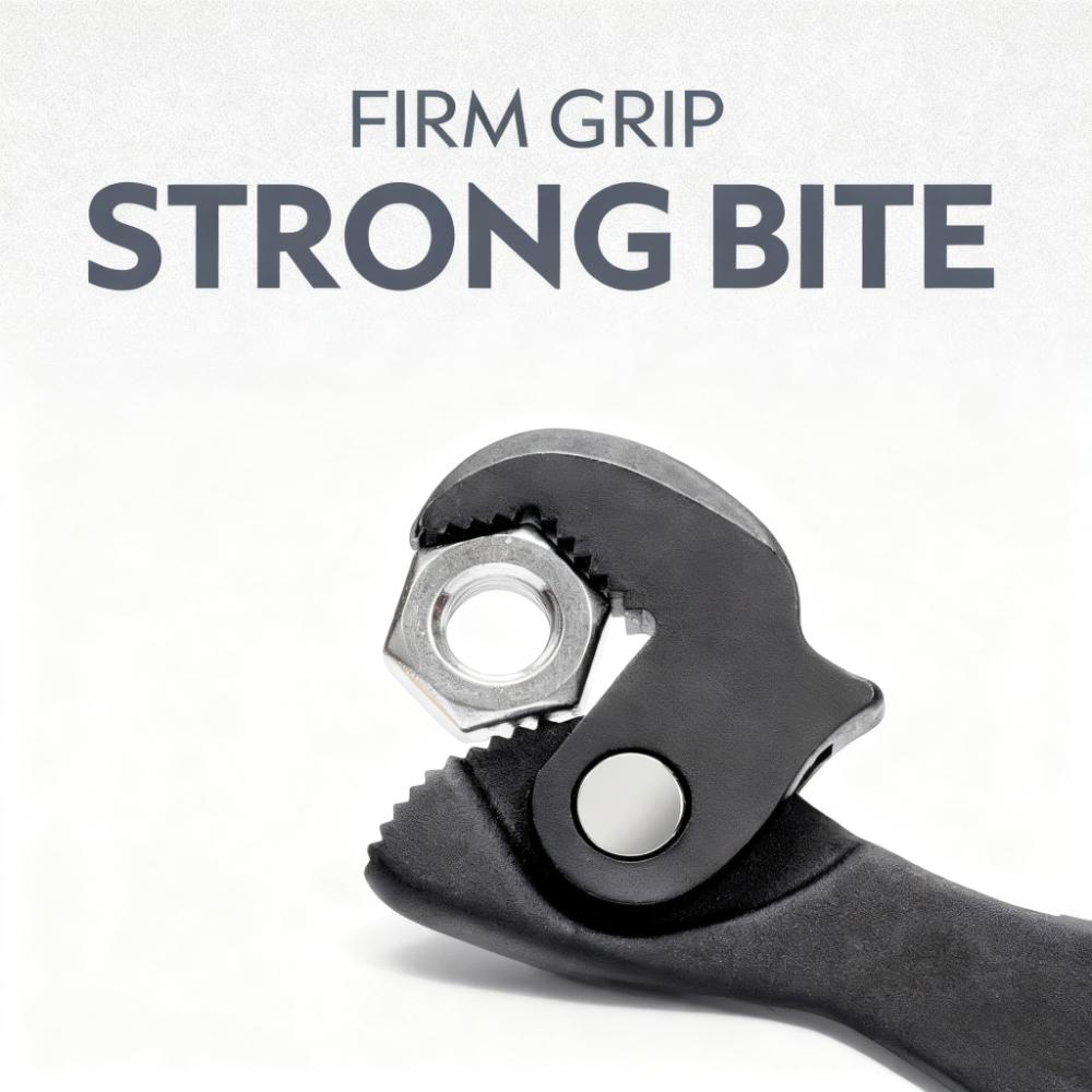 Многофункциональный трещоточный ключ с быстрым открытием и двойной головкой, Подходит для ремонта бытовых автомобилей и велосипедов, ультратонкий внешний вид