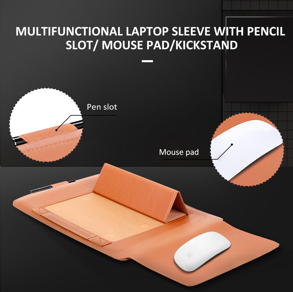 Набор сумок для ноутбука MacBook 14.2 и 15.4, а также Lenovo, с подкладкой и подставкой