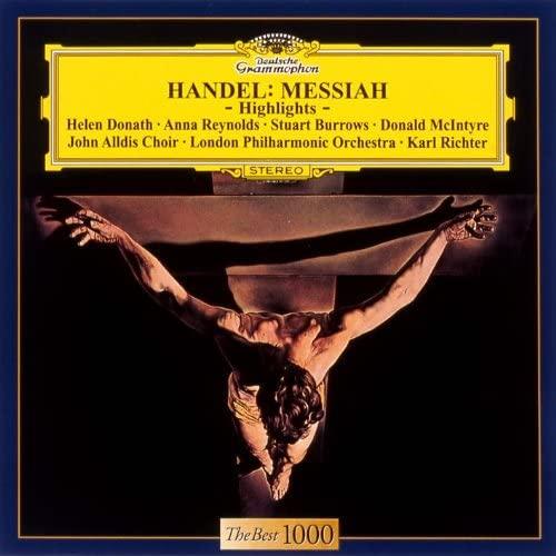 CD КАРЛ РИХТЕР / ЛОНДОНСКИЙ ФИЛАРМОНИЧЕСКИЙ ОРКЕСТР - Гендель: Мессия - Избранное UCCG5095 Япония ОбиКлассика Б/у