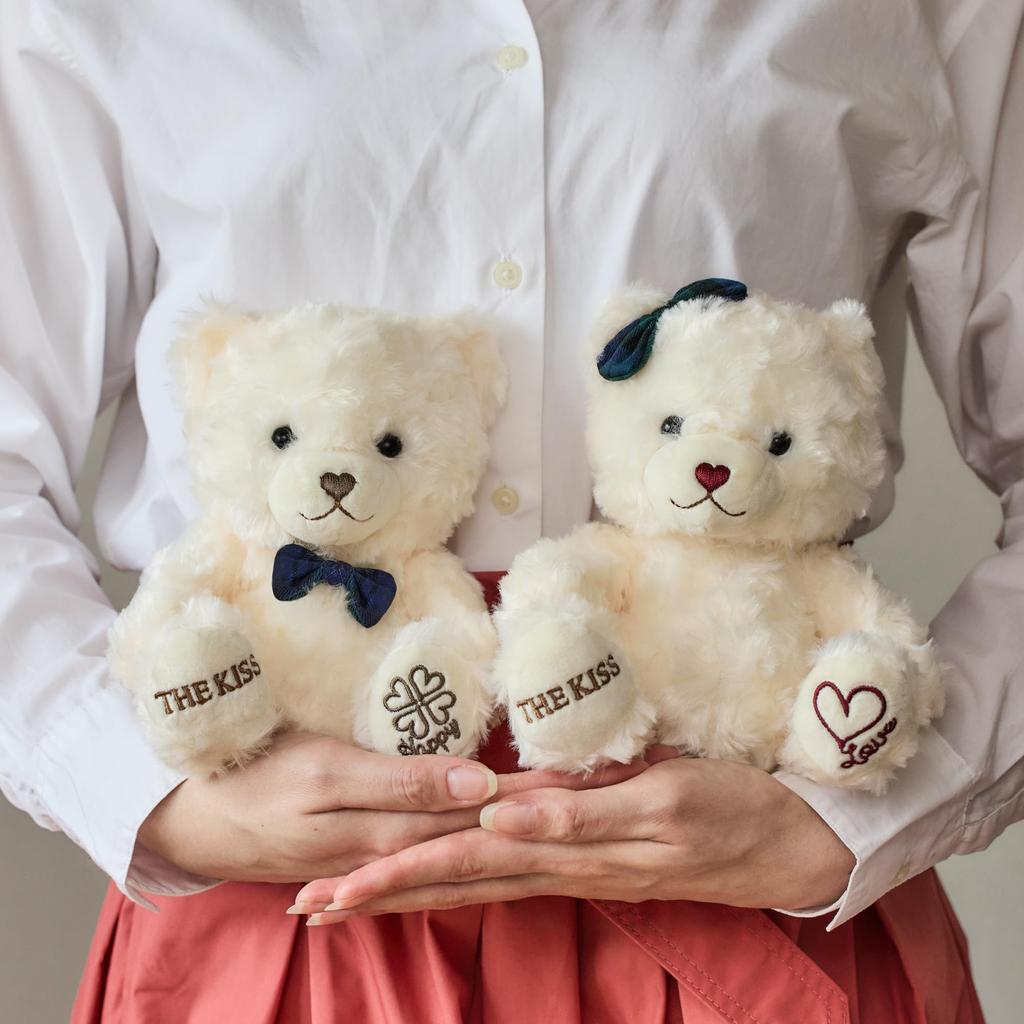The Kiss Original Love Happy Bear Plush Toy Bear-LOVEHAPPY-03-8000 &