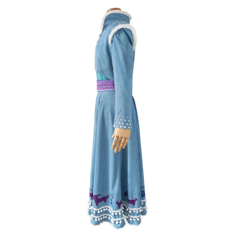 Frozen 2 Anna Princess Cosplay Costume - Adult & Children's Formal Halloween Dress