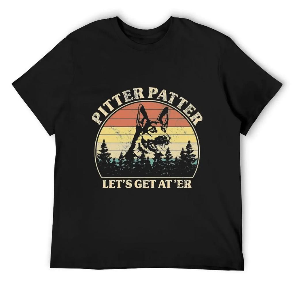 Letterkenny Pitter Patter Arch Logo Dog T-Shirt plain Funny t-shirts oversizeds quick-drying mens clothes