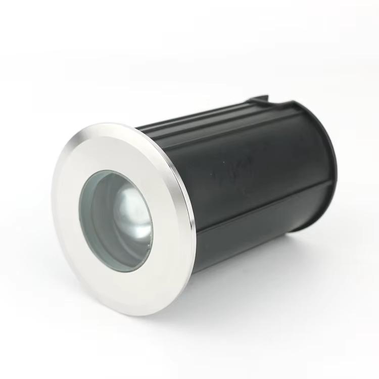Outdoor IP68 Waterproof Low-voltage Ground Lights for Garden Courtyard Road with Plywood Background Wall Floor Spotlights