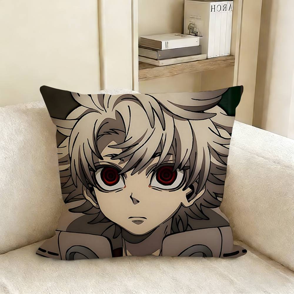 Anime G-Gachiakuta Rudo Pillow Case Living Room Sofa Cushion Cover Suitable For Home Bedroom Room Decoration