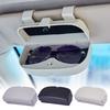 Car Glasses Box Holder Clip Style Car Sun Visor Securely Store Sunglasses