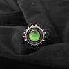 Wonderful Green Cat's Eye Gemstone Jewelry, 925 Solid Sterling Silver Ring, Handmade Spiritual Ring For Wedding Gift