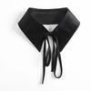 Chiffon Fake Collars for Women Shirt Necklace Choker Flase Collar Shawl Removable Dress Bowknots Detachable Collars Faux Collar