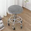 Breathable Bar Round Stool Cover Thickened Swivel Chair Cover Chair Seat Slipcovers  Home Decor