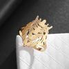 Ayatul Kursi Scripture Open Ring Quran Islamic Muslim Adjustable Ring Arabic Language Jewelry for Women Birthday Gift