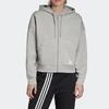 Adidas W Mh 3S Dk Hd спортивная куртка с капюшоном женская куртка серая EB3823