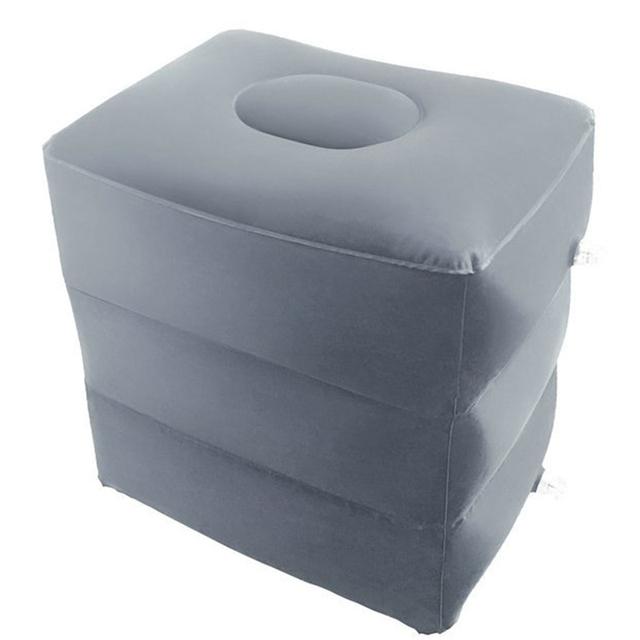 Надувная подушка для путешествий, подушка для ног, подушка для ног автомобиля, автобуса, самолета, регулируемая высота, подушка для сна и отдыха для взрослых и детей