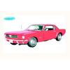 Miniature Toy - WELLY - FORD MUSTANG COUPE RED 1:24 - For Children 3 Years and Older - Indoor Use