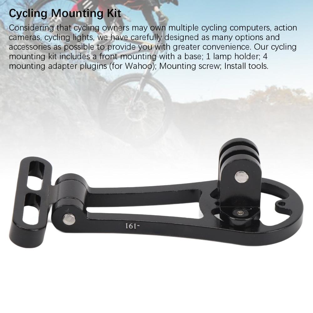 Aluminum Alloy Cycling Computer Mount for Garmin/ Wahoo/ Bryton/Cateye Cycling Accessory