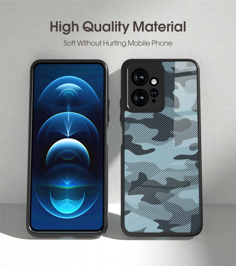 Прочный чехол Redmi Note12 4G Camo со ремешком