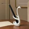 Уникальные Настольные Аксессуары 3D Печатный Держатель для Ручек в Виде Лебедя, Декоративный Органайзер, Эстетичный Контейнер для Хранения, Минималистичный Держатель для Канцелярии для Дома