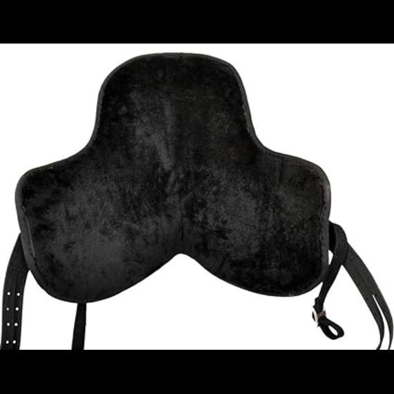 Красное безленчиковое синтетическое седло для лошадей Freemax + подпруга, все размеры для лошадей