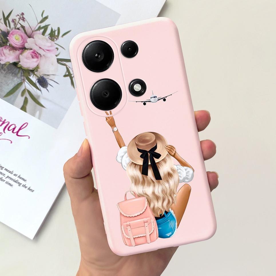 Для Xiaomi Redmi Note 13 Pro 4G 5G Чехол Redmi Note 13 Pro Plus Note13 4G Обложка Funda Coque Роскошный Силиконовый Мягкий ТПУ Маска для Телефона