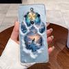 Чехол для Honor X9d 2025 Прозрачный Роскошный Милый Заяц с Сердечком Забавный Мягкий Силиконовый TPU Чехол для Телефона Для Honor X9d 5G Прозрачная Задняя Крышка