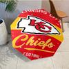 Зонт с узором Kansas City Chiefs - Автоматическое открытие/закрытие, Компактный 8-реберный легкий зонт, Незаменимый для пикника на свежем воздухе, Аксессуар, Подарок