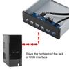 9PIN 19PIN к 2 * USB3.0 + 4 * USB2.0 6 Интерфейс Металлическая передняя панель USB-концентратор