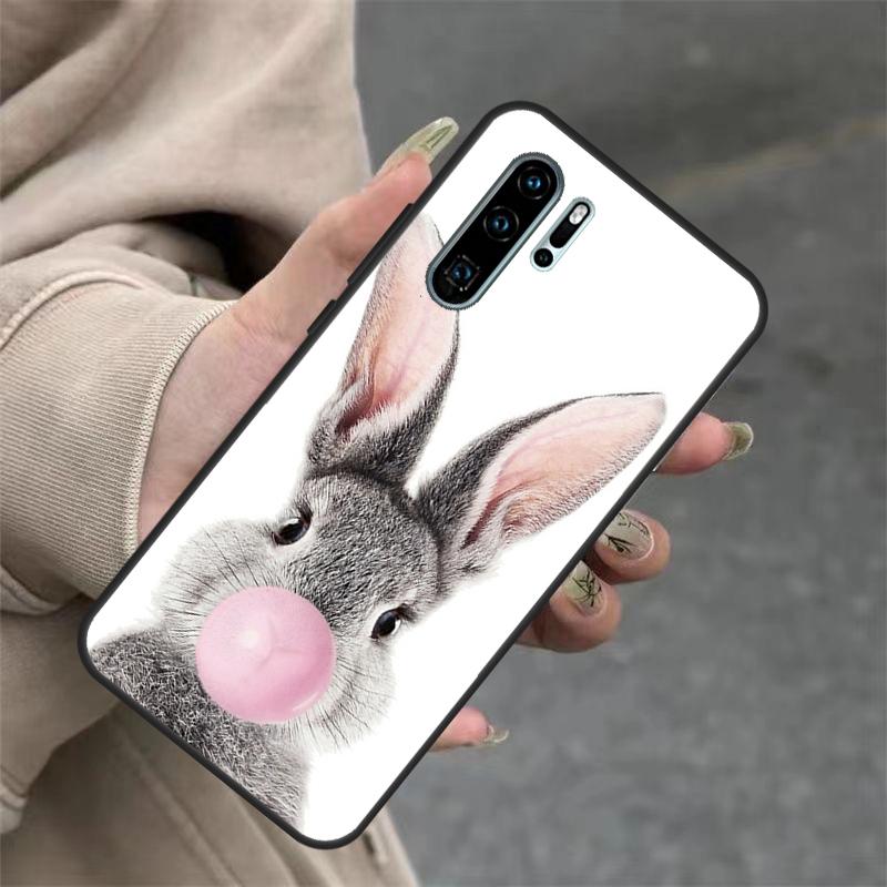 Милый чехол-кролик для Huawei Nova 3i 7i 8i 11i Y60 Y70 Y90 Y61 Y91 10 9 SE 11 Pro P20 P40 P30 Lite
