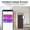 Tuya ZigBee Door Window Sensor Smart Life APP Magnetic Alarm Detector Real Time Home Security Open Close Monitoring Alexa Google