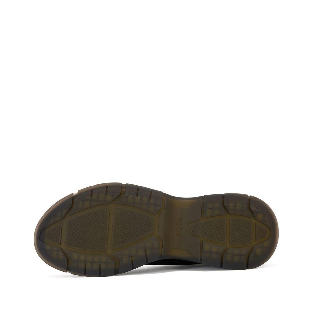 BOSS Мужские кроссовки Netroit из кожи