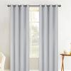 Шторы Блэкаут - 140x260см - Серый - Люверсы - Полиэстер