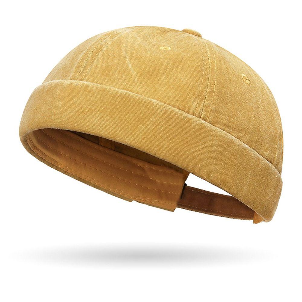 Brimless Beanies Hats Cotton Landlord Hat New Hip Hop Hats  Women