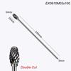 100mm Rotary File Milling Cutter Extra Long Carbide Burr Alloy Bits Tungsten Steel Grinding Head