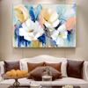 Modern Wall Art Flower Painting Living Room Abstract Water Splash Canvas Painting Wall Decoration Background Wall Decoration