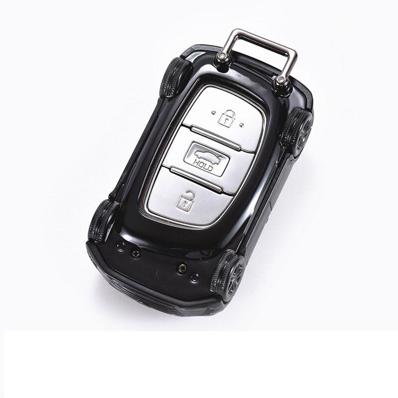 Высококачественный брелок для ключей из АБС-пластика для Hyundai Elantra Tucson I40 I20 I10 IX35 IX45 Creta Santa Fe Solaris