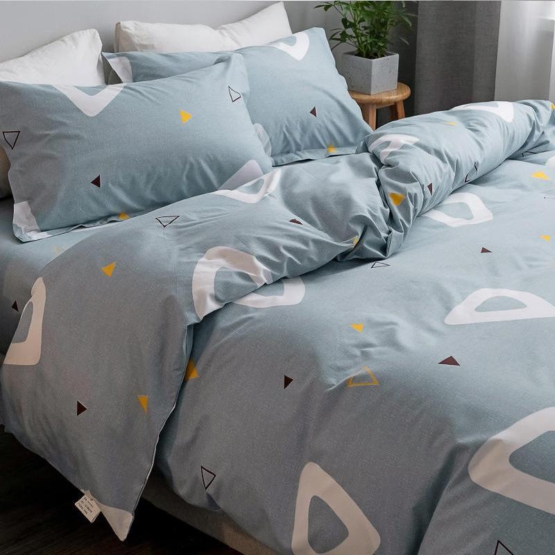 Four-piece Bedding Set Pure Cotton New Style Princess Style Dormitory Single Three-piece Bedding Set