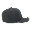 New Era LP59FIFTY Solid Size 7 LP5950 BASIC BLK Size 25J Cap, Black/White, 5/8, SWHI,