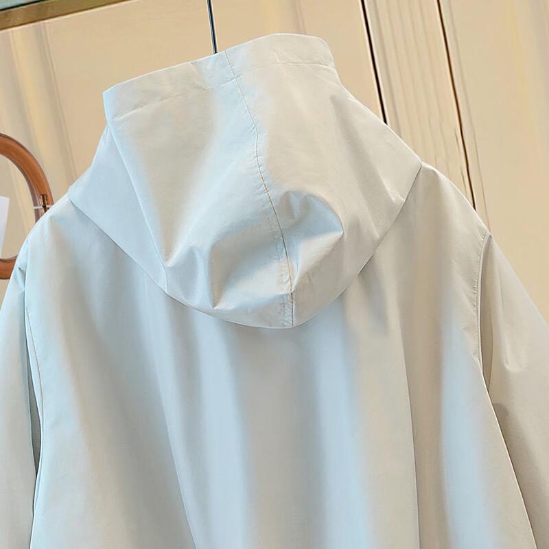 Women's Oversized Hooded Trench Jacket